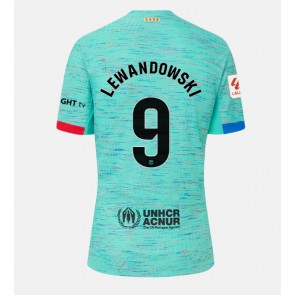Barcelona Robert Lewandowski #9 Koszulka Trzecich 2023-24 Krótki Rękaw